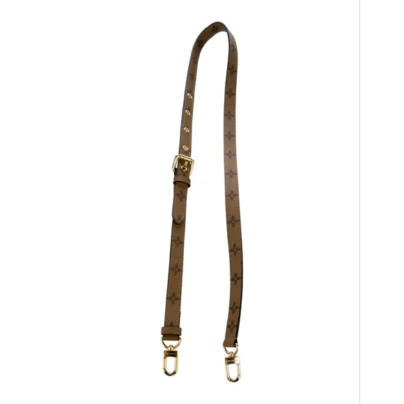 Brand NEW! UNUSED! LV Louis Vuitton Reverse Monogram Metis 20mm Adjustable Strap - Picture 4 of 14